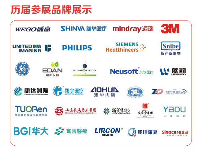 上海国际医疗器械展览会：历届参展品牌